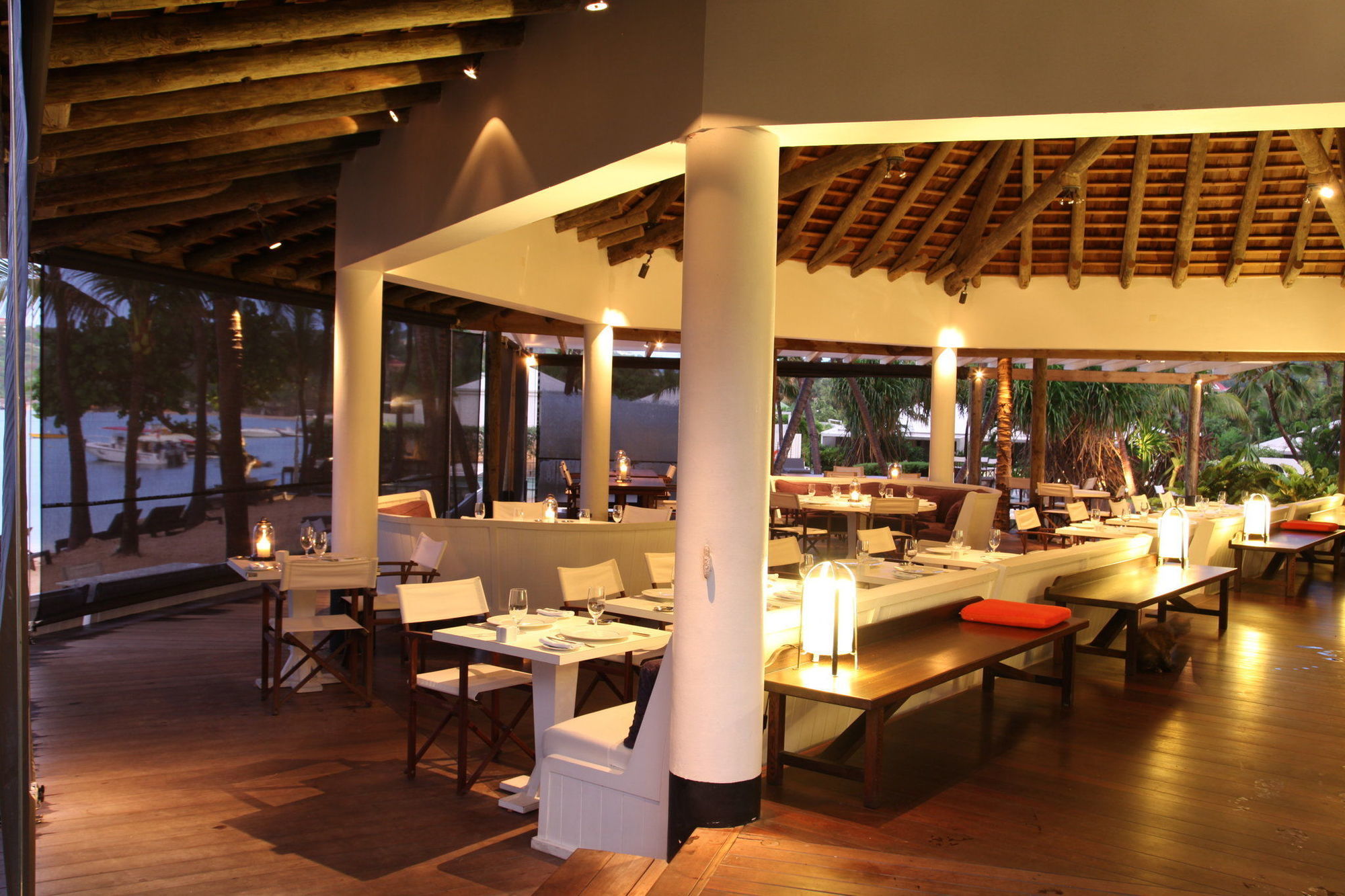 Le Sereno St. Barthelemy Restaurante foto